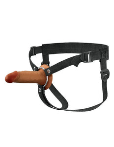 Fantasy X-Tensions Elite 5 Silicone Hollow Strap-on Dual Density - Brown