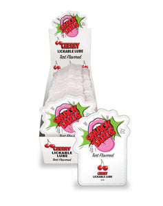 Smack Tarts Lube 3ml Pouch Display 36pc - Sour Cherry