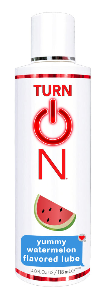 Turn on Yummy Watermelon Flavored Lube - 4 Fl. Oz