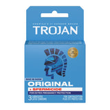 Trojan Enz Armor Spermicidal Lubricated Condoms - 3 Pack