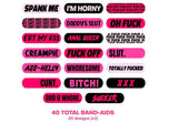 Naughty Naughty XXX Ouchie Stix Bandages40pack