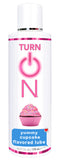 Turn on Yummy Cupcake Flavored Lube - 6 Fl. Oz.