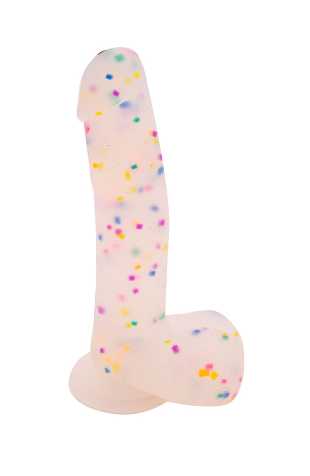 Get Lucky 8.5 Confetti Cock