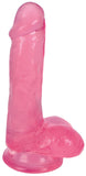 Lollicock 6 Inch Slim Stick With Balls - Cherry Ice