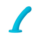 Nexus Collection - Hux - 7 Inch Silicone Dildo -  Turquoise