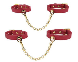 Temptasia Ardor Wrist and Ankle Restraints Red