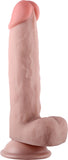 Get Lucky Real Skin 7.5 Dual Layer Dildo Beige