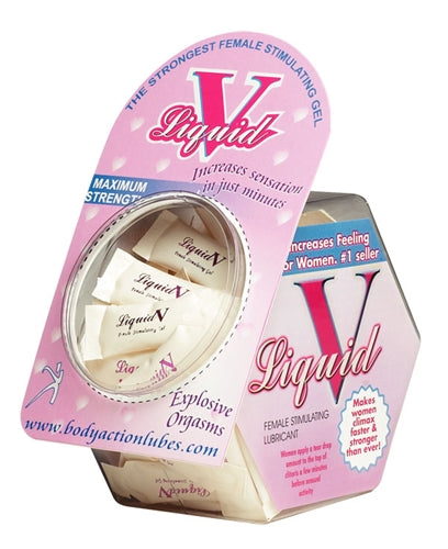 Liquid v for Women - 50 Pieces Jar Display