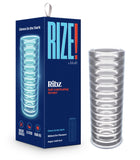 Rize - Ribz - Glow in the Dark Self - Lubricating  Stroker - Clear