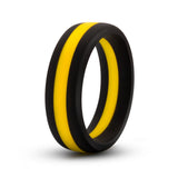 Performance - Silicone Go Pro Cock Ring -  Black-gold-black