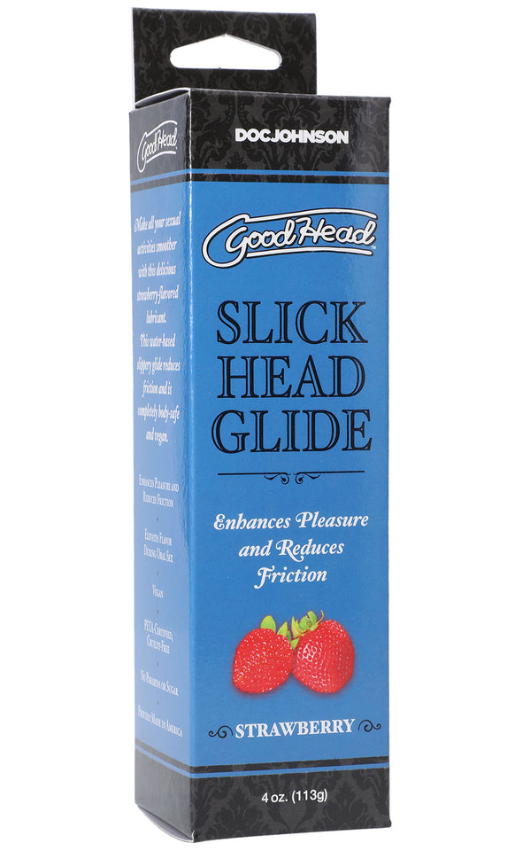 Goodhead - Slick Head Glide - Strawberry - 4 Oz. Strawberry - 4 Oz.