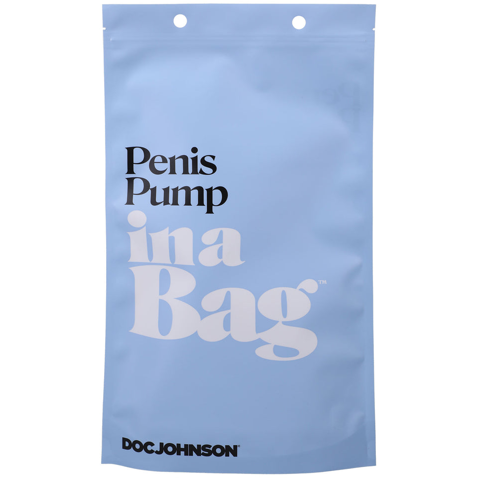 Penis Pump in a Bag - Clear