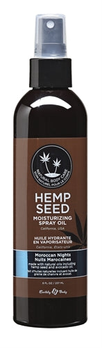 Hemp Seed Moisturizing Spray Oil - 8 Fl. Oz. - Moroccan Nights
