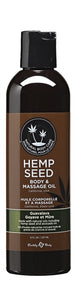 Hemp Seed Massage Oil - 8 Fl. Oz. - Guavalava