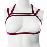 Gender Fluid Sugar Coated Harness - Large-xxlarge  - Raspberry