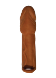 Skinsations Latin Lover Series Husky Lover 7 Inch Vibrating - Brown