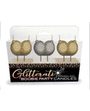 Glitterati Boobie Candle Set