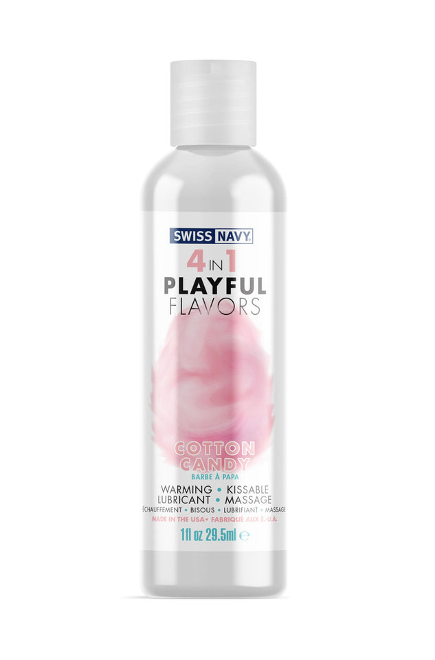 Swiss Navy 4-in-1 Playful Flavors - Cotton Candy 1 Oz