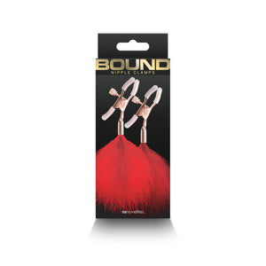 Bound - Nipple Clamps - F1 - Red