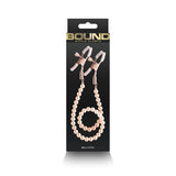 Bound - Nipple Clamps - Dc1 - Rose Gold