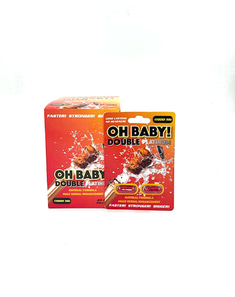 Oh Baby Double Platinum - 24 Double Pill Display