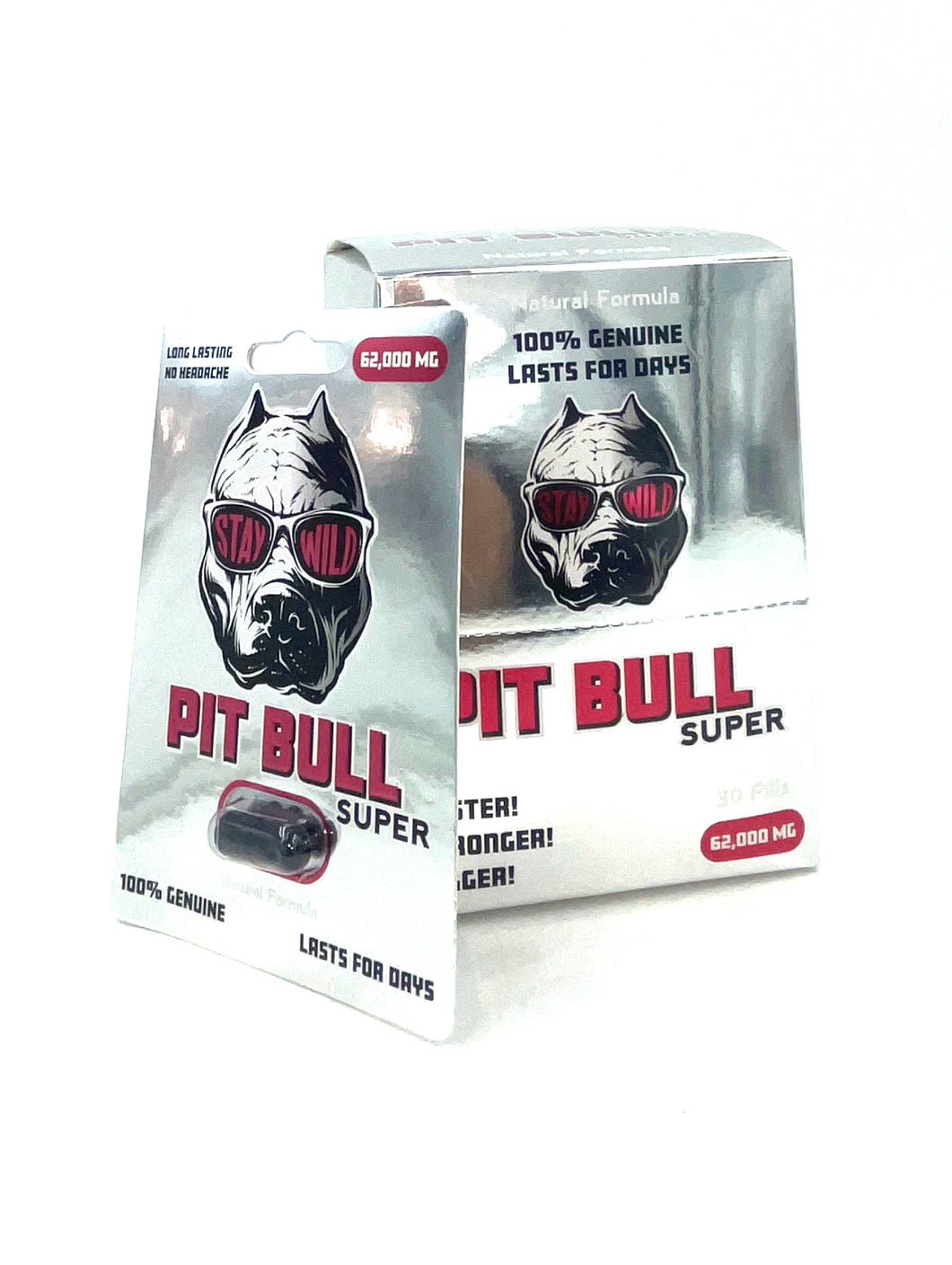 Pit Bull 30 Pill Box Display