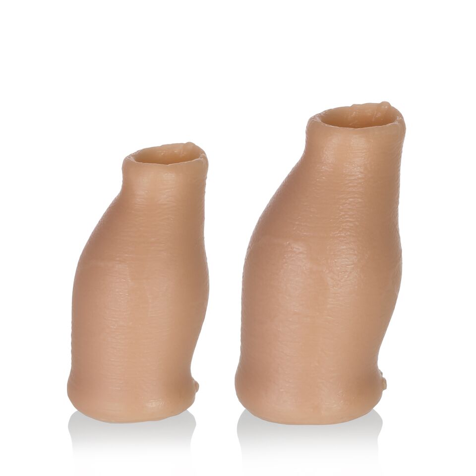 Hood Moreskin Silicone Faux Foreskin - Light Tone - Small-medium