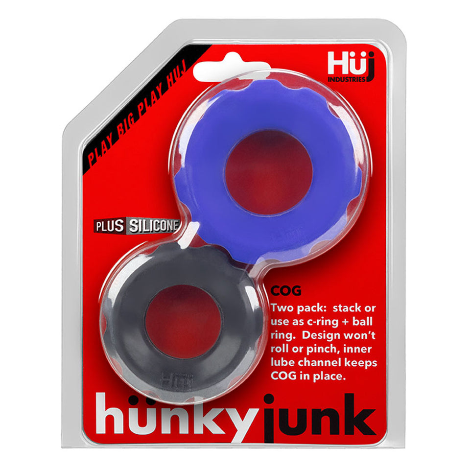 Hunkyjunk Cog 2 - Size C-Ring - Cobalt - Tar