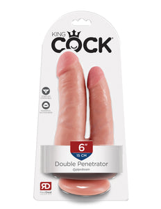 King Cock Double Penetrator - Flesh