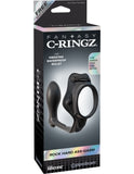Fantasy C-Ringz Rock Hard Ass Gasm - Black