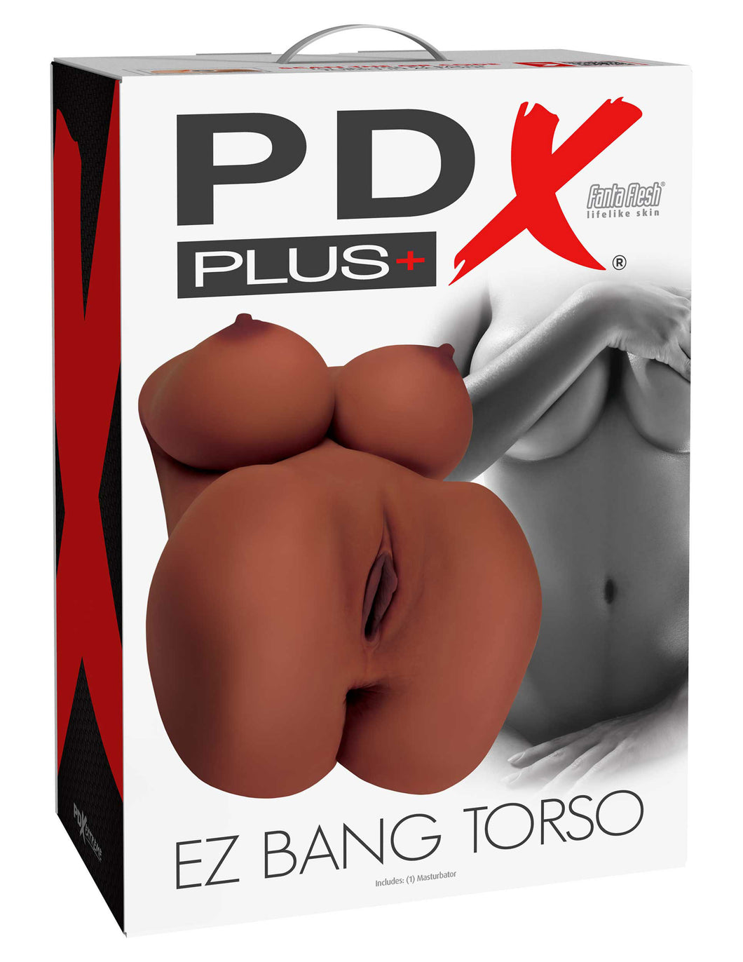 Pdx Plus Ez Bang Torso - Brown