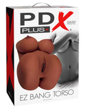 Pdx Plus Ez Bang Torso - Brown