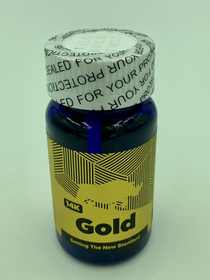 14k Gold - 6 Count Bottle