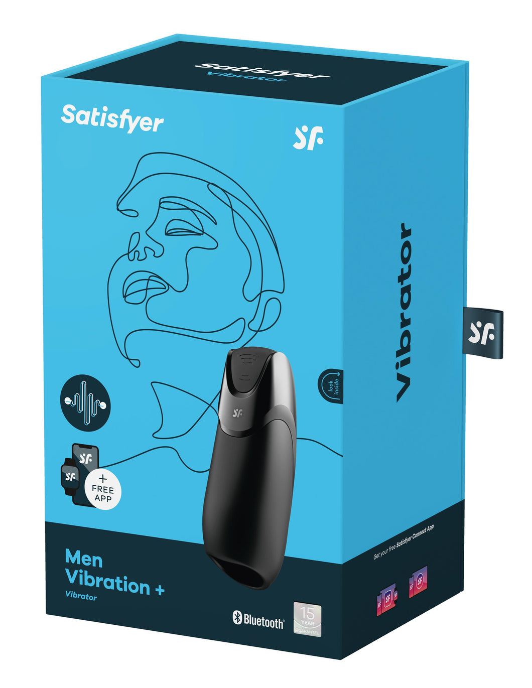Men Vibration+ Vibrator - Black