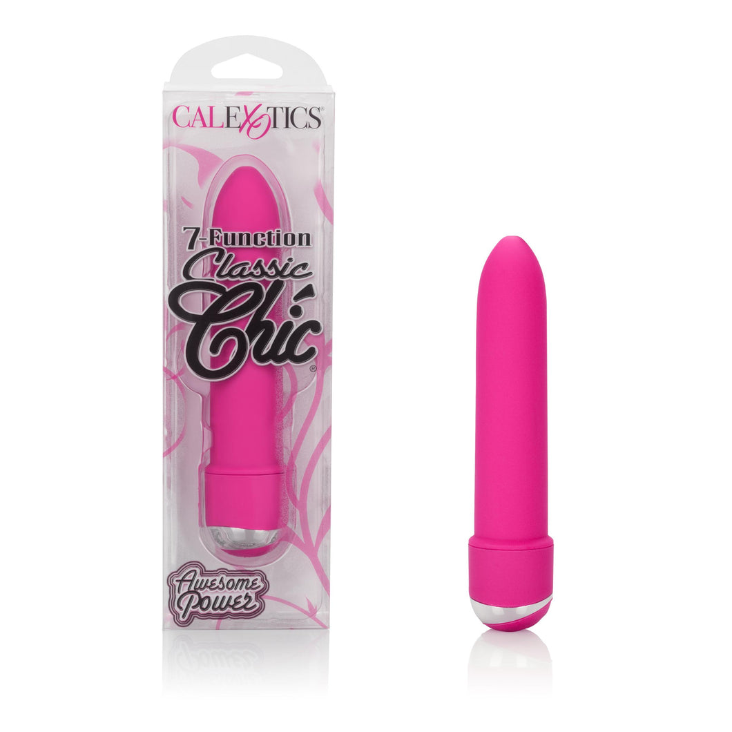 7 Function Classic Chic 4 Inches Vibe - Pink