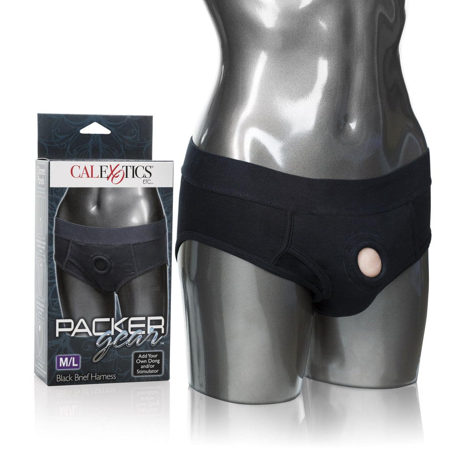 Packer Gear Brief Harness - Medium-large - Black