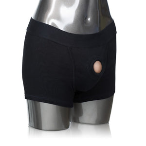 Packer Gear Boxer Brief Harness - Extra Small-small - Black