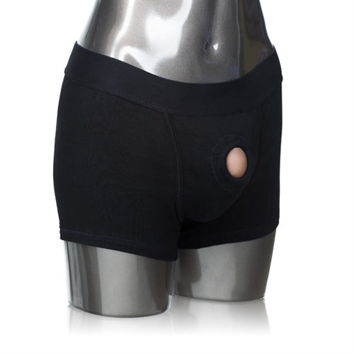 Packer Gear Boxer Brief Harness - Extra Small-small - Black
