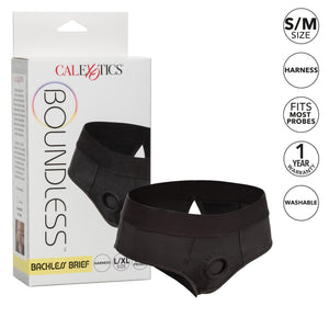 Boundless Backless Brief - S-m - Black