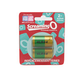 Screaming O - 4lr44 Batteries - 2 Ct