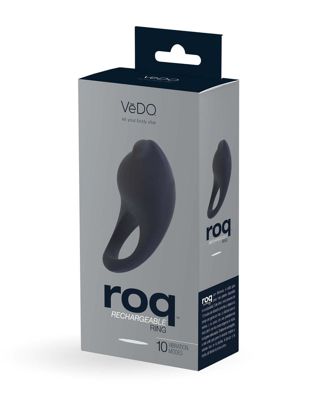 Roq Rechargeable Ring - Just Black