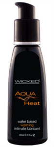 Aqua Heat Water Based Warming Senstion  Lubricant 2 Oz.