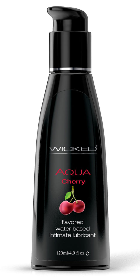 Aqua Cherry Water-Based Lubricant 4 Oz