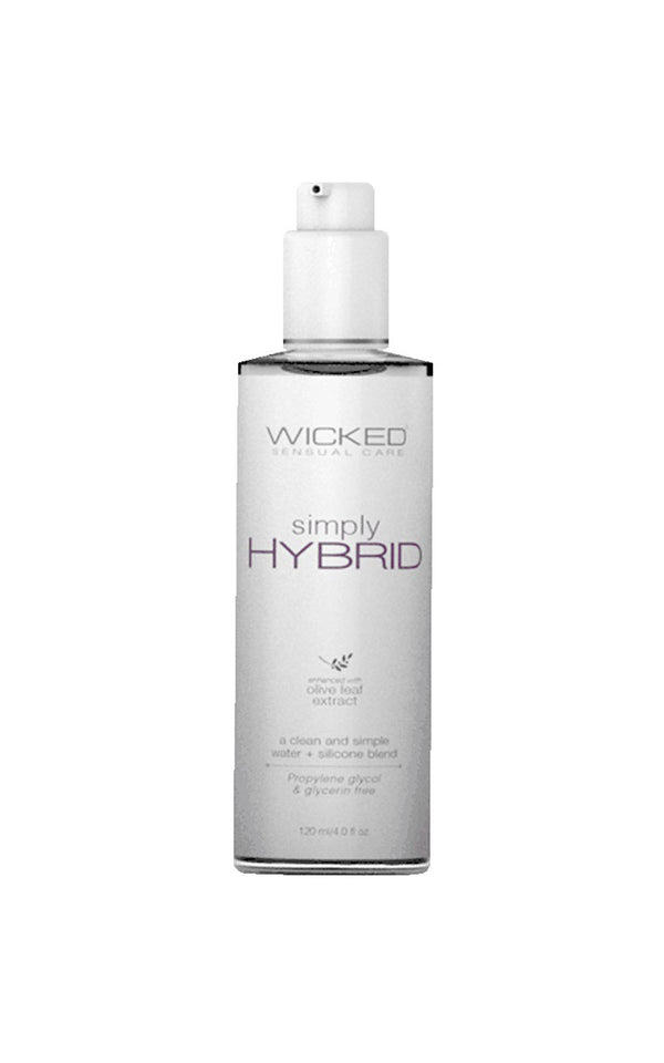 Simply Hybrid Fragrance Free Lube 4oz 120ml