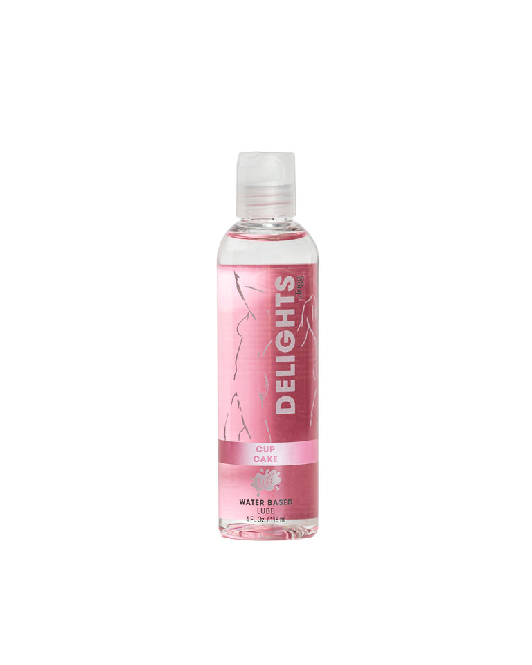 Delight Water Based - Cupcake - Flavored Lube 4 Oz