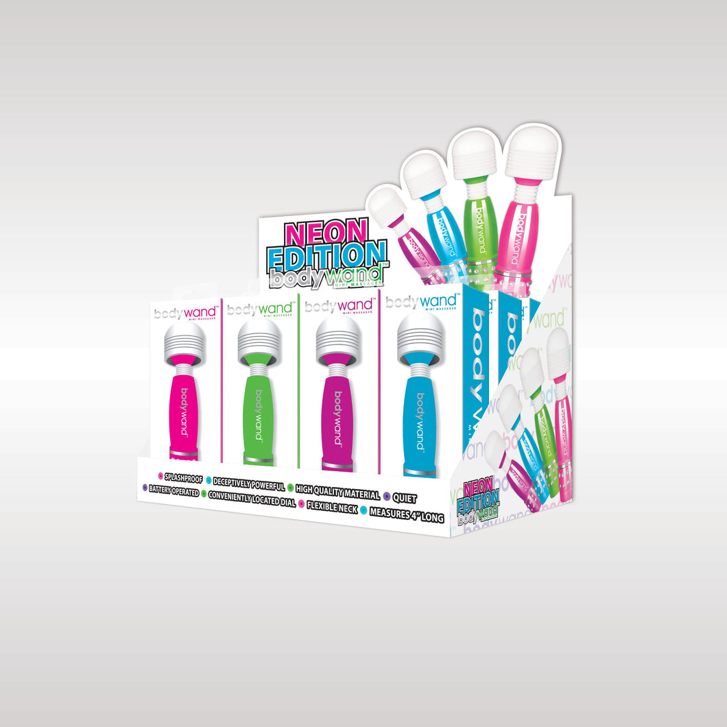 Bodywand Mini Neon Edition - 12 Pc Display